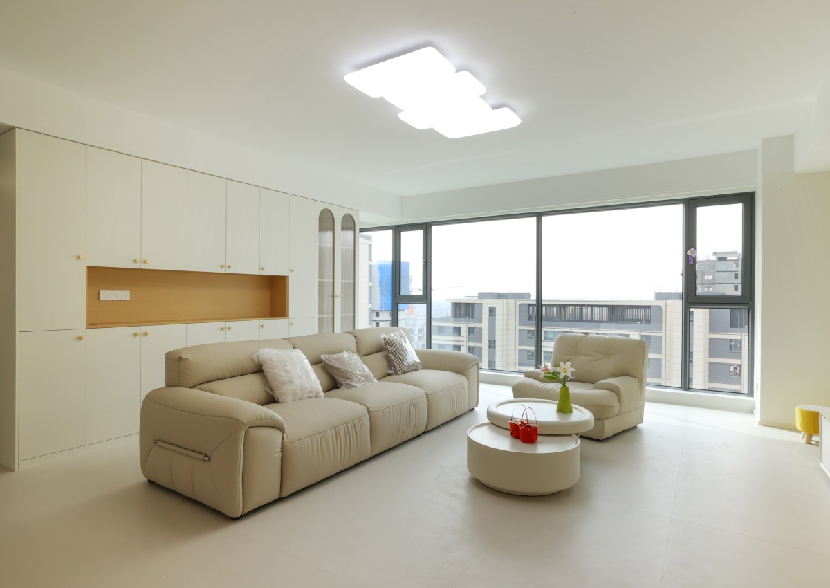 實(shí)景 | 萬錦公館143㎡奶油風(fēng)，藏進(jìn)角落里的寫意自然，讓焦慮瞬間清零！