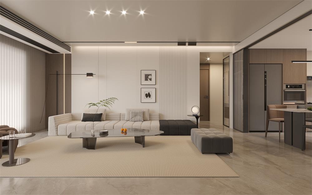 星耀閱海138㎡ | 開放式餐廚新玩法！可開合式LDK一體化，讓家瞬間大兩倍