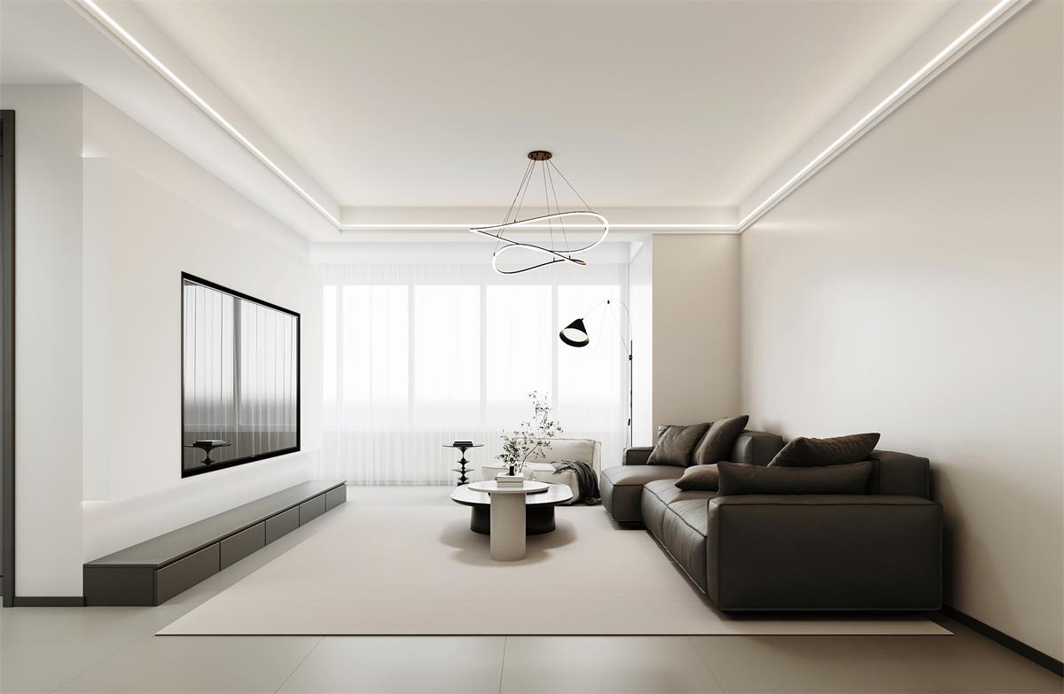 玉庭華府 | 憑啥這套130㎡簡(jiǎn)約風(fēng)能刷爆朋友圈？島臺(tái)+餐桌、床尾柜統(tǒng)統(tǒng)安排上！