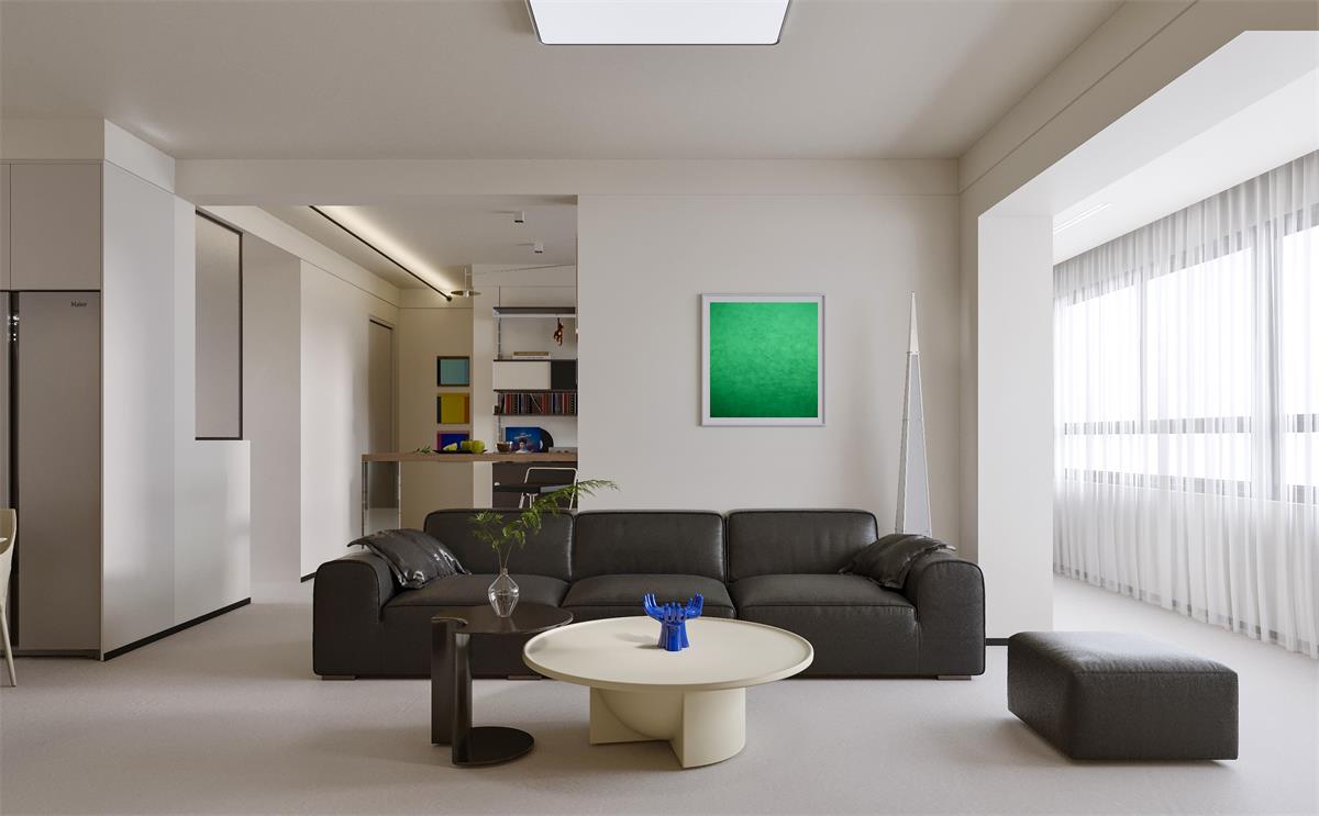 金地自在城 | 零零后獨居109㎡極簡家，全開放設(shè)計驚艷到我了！換你也上癮~