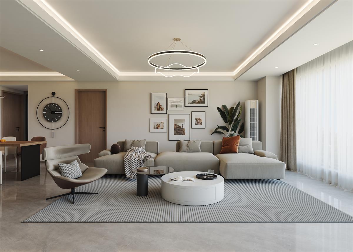 中海華樾 | 萬萬沒想到！這個(gè)130㎡簡約風(fēng)的家，讓幸福感飆升！