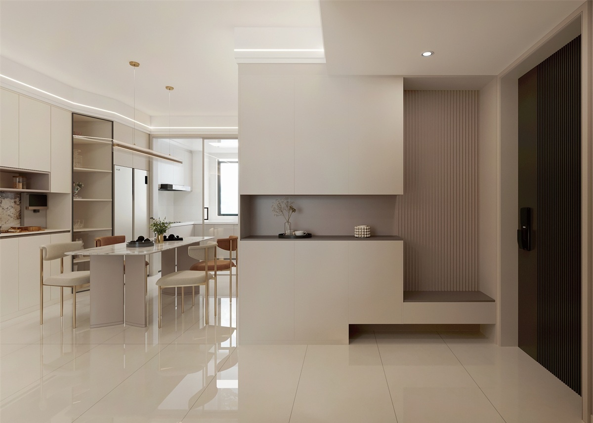 中海河山郡 | 聽勸！裝修少看點網(wǎng)紅設(shè)計，119㎡簡約風(fēng)小家溫馨又耐看！