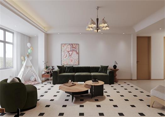 湖畔嘉苑 | 139㎡輕復(fù)古之家，不盲目跟風(fēng)，做生活的主角