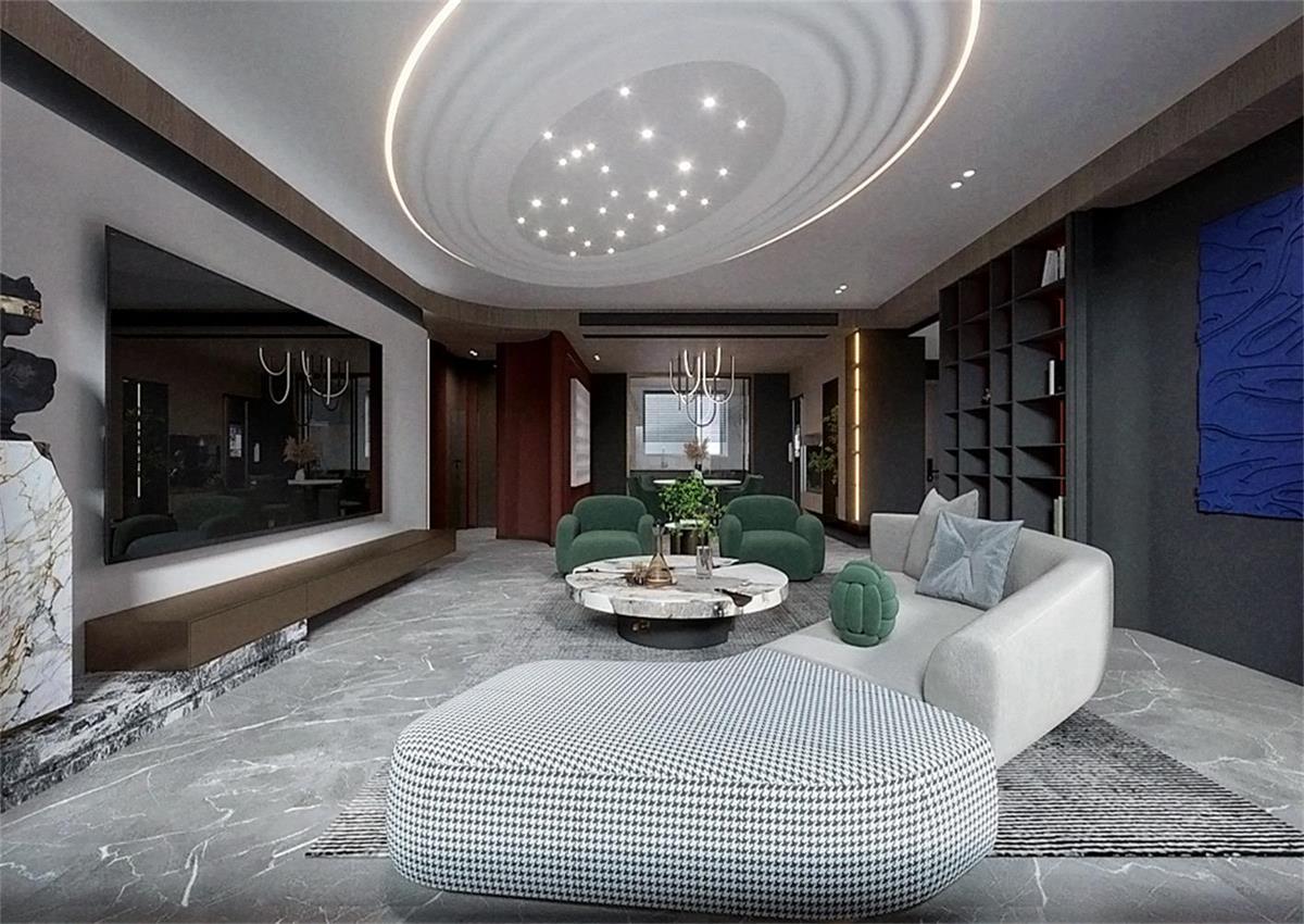 中海九樾143㎡ | 你不敢嘗試的暗黑系混搭風(fēng)，到底有多炫酷？！