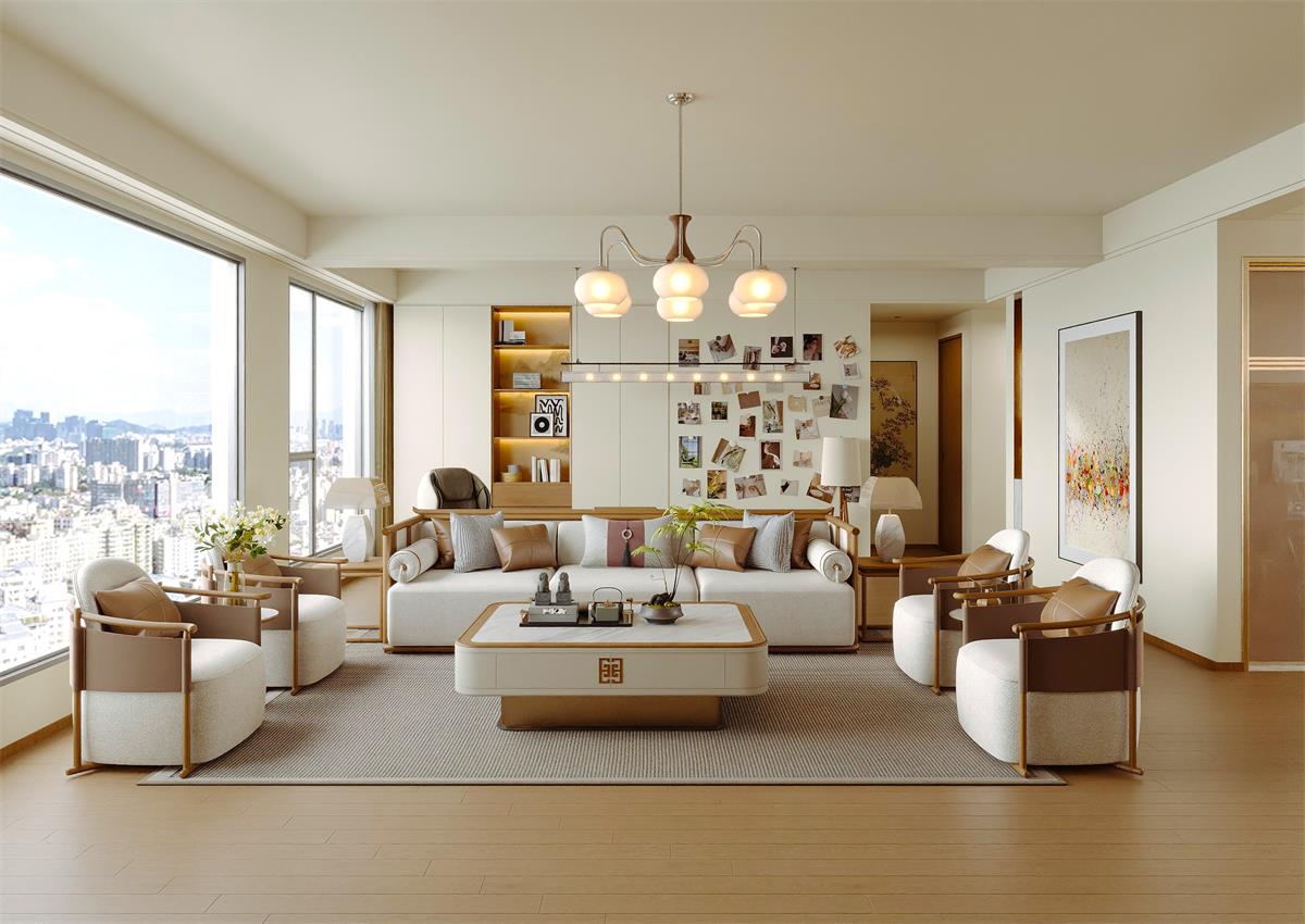 閱麓和院147㎡ | 三線小城的宋式美學(xué)家，有種「柳暗花明」 的松弛寫(xiě)意