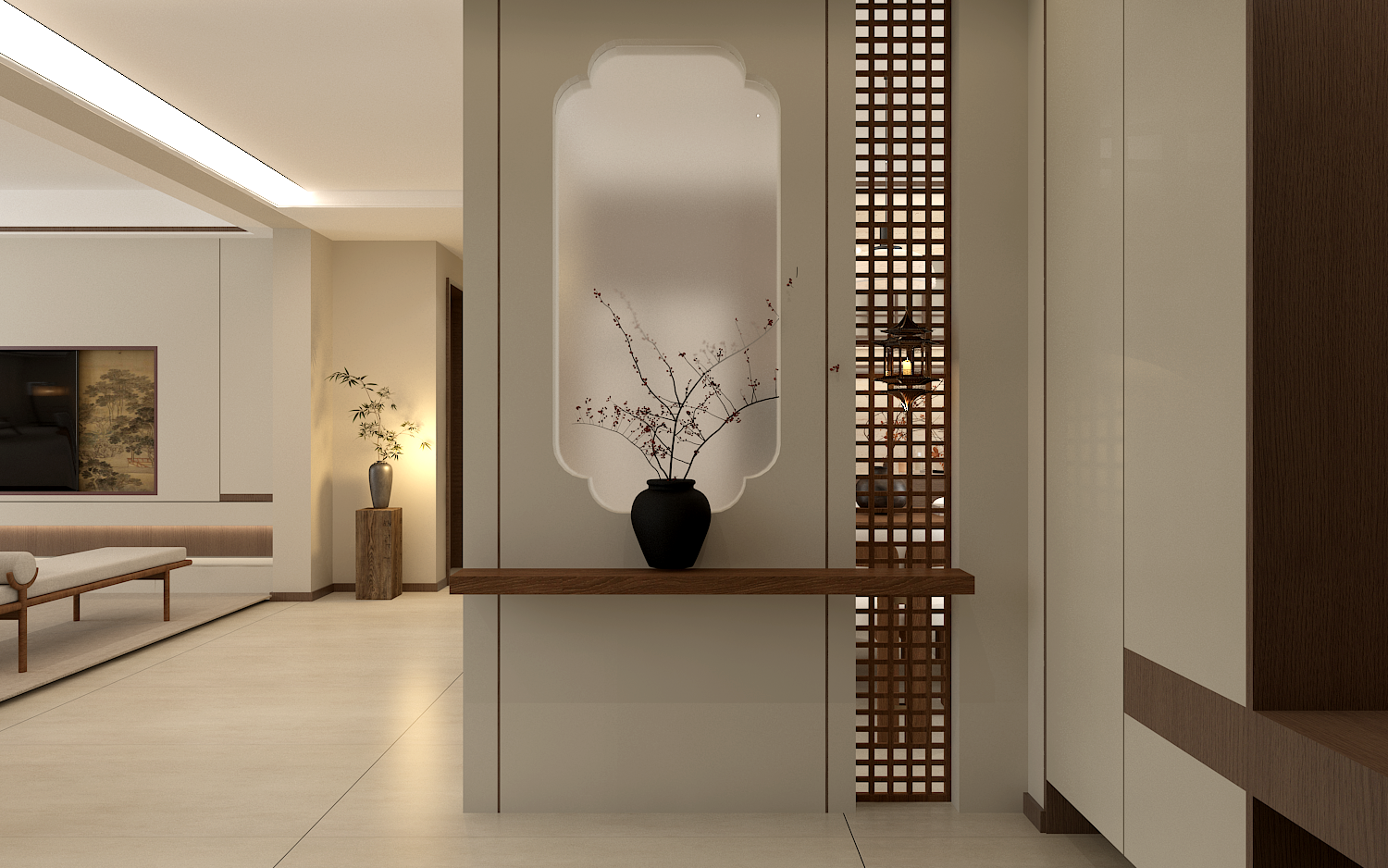 銀稅花園148㎡ | 出租房改造成這樣算不算成功？這個(gè)宋式美學(xué)的家簡(jiǎn)直贏(yíng)麻了！