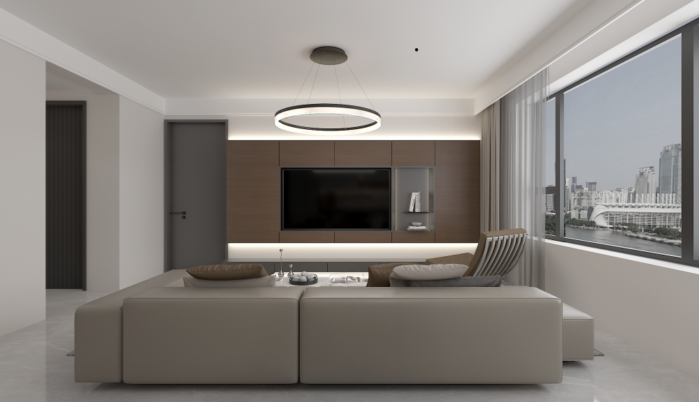 金宇鳳語(yǔ)庭105㎡ | 花小錢辦大事！小戶型+簡(jiǎn)約黑白灰著實(shí)驚艷