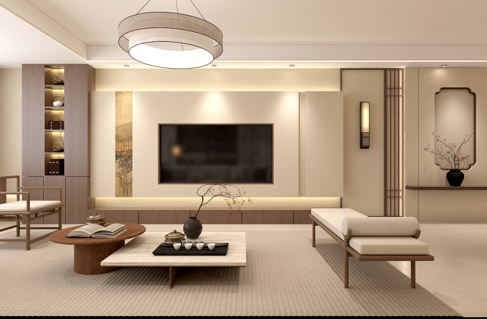 湖光印136㎡ | 宋式美學(xué)的含金量還在上升！直接拿下一家老小