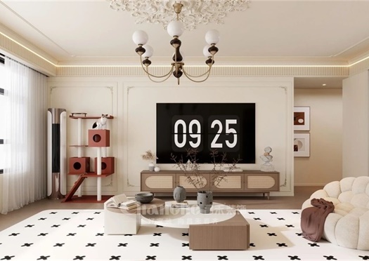 盛世西城130㎡ | 住進這個中古奶油風(fēng)的家，推門那一刻幸福感爆棚！