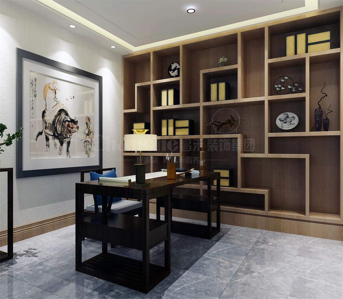 書房和接待茶室散發(fā)著淡淡的茶香，只需心境空靈，少幾分濃墨重彩，多幾分雅致清寧，并在此感悟生命的智慧。